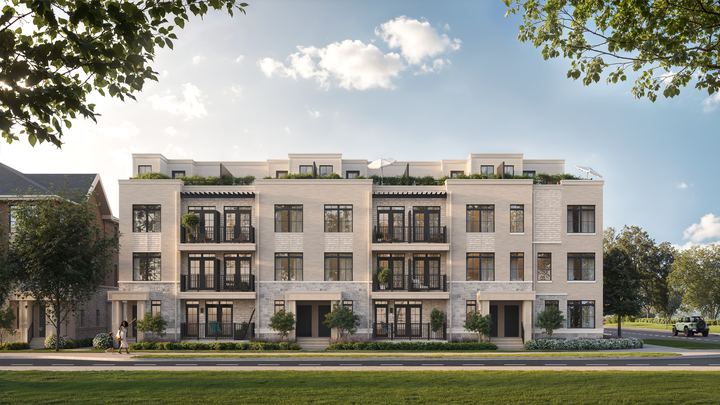 One-level homes, artist’s concept