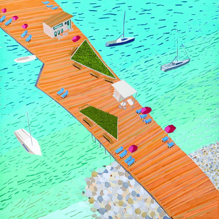 The pier · illustration, artist’s concept